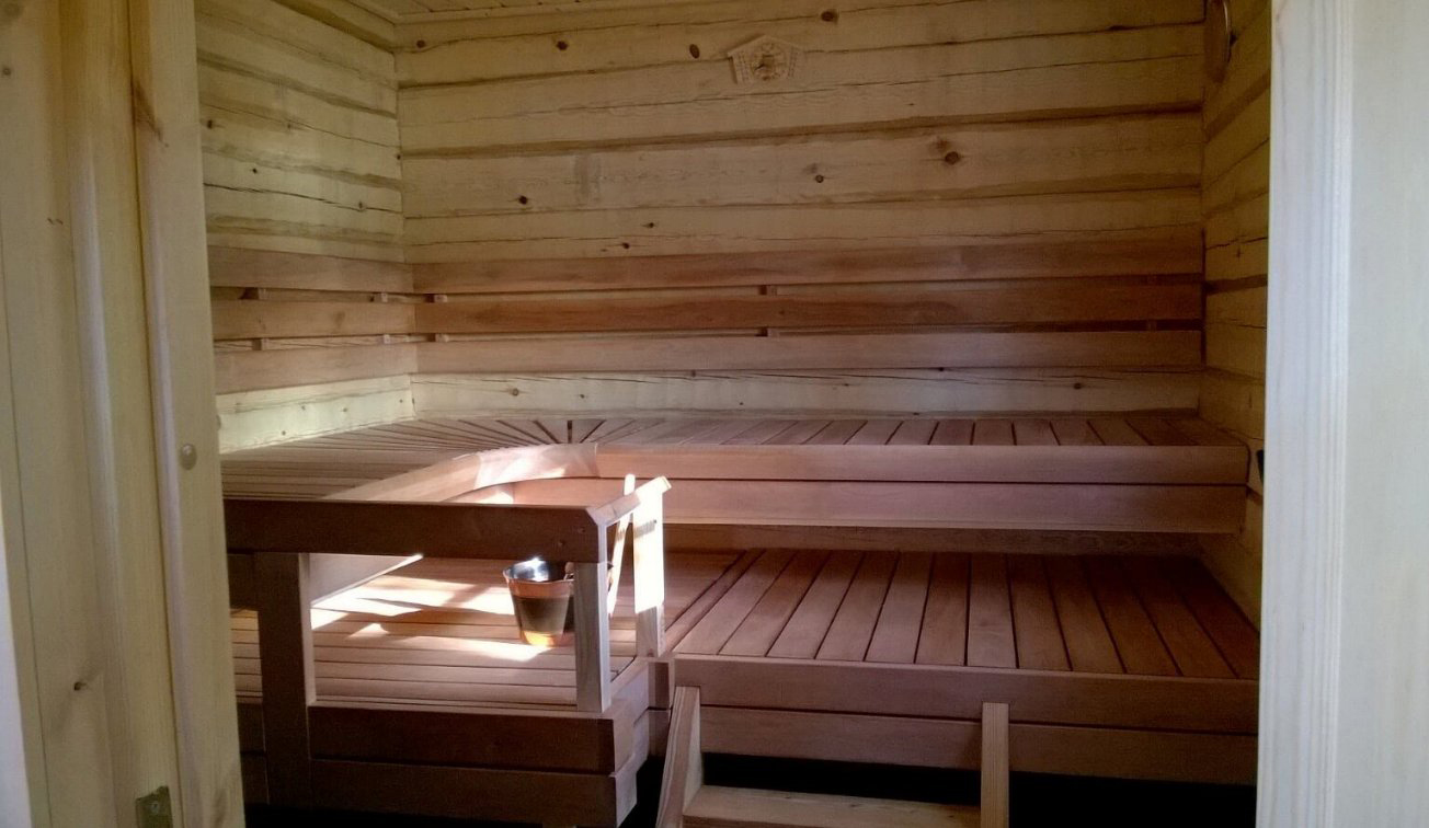 Hirsihuvilan sauna